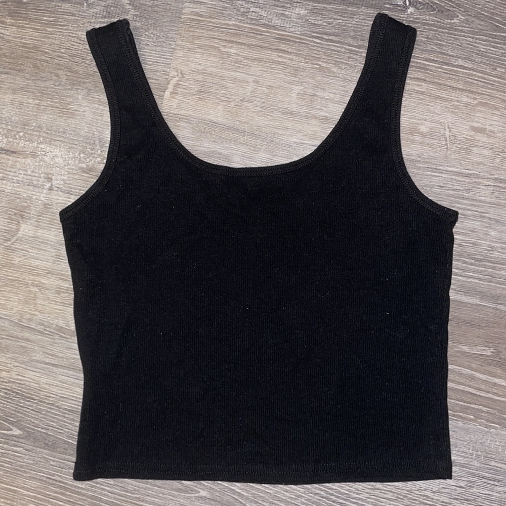BLACK TANK TOP - Picture 3 of 3